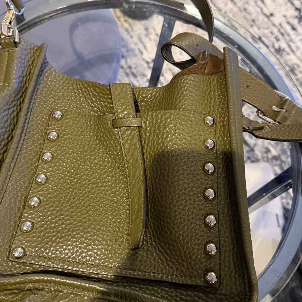 Rebecca Minkoff Small Unlined Feed Bag in Olive